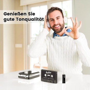 Čistič hláv kazetových kaziet Reshow Audio Tape s 1 čistiacou tekutinou, súprava pre mokrú údržbu