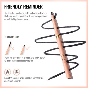 OULAC Plum Eye Liner & Lipstick Pencil 2 v 1, odolná proti rozmazaniu, vodeodolná otočná očná linka,