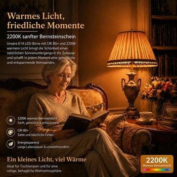 Terafeels 2 kusy E14 LED vintage žiarovky, G45, 4W, rovné vlákno, 2200K teplé žlté svetlo,