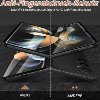 Balení 4 ochranných fólií na displej kompatibilních se Samsung Galaxy Z Fold 5/4 5G
