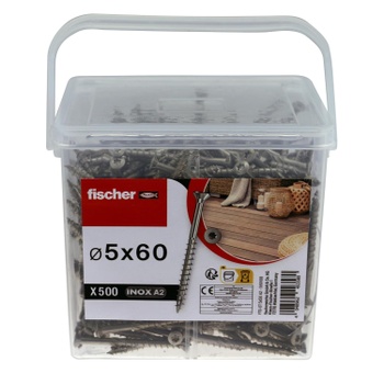 Súprava skrutiek Fischer 569109 500dielna