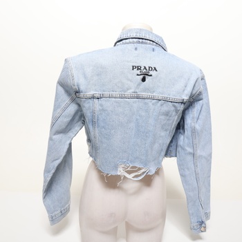 Bunda Prada modrá, veľ. XL