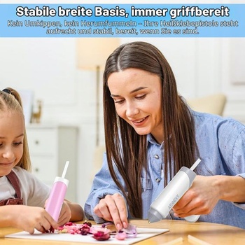 Akumulátorová tavná pištoľ, rýchle predhrievanie 4V 10s, USB-C, batéria 2000mAh s displejom,