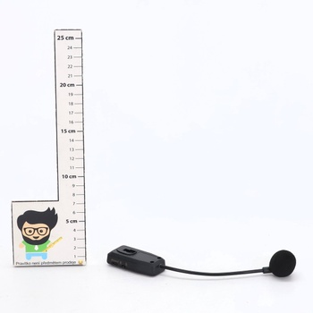 Headset s mikrofónom HUACAM čierny