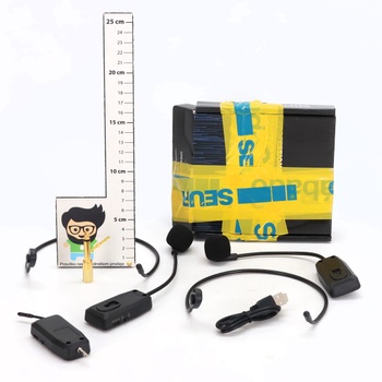 Headset s mikrofónom HUACAM čierny