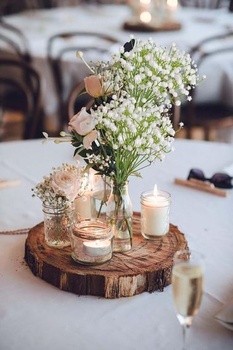 Briful 10 kusov umelých kvetov Baby's Breath, gypsophila, umelé kvety ako skutočné umelé vetvy,