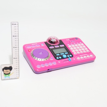 DJ Mini Mixer Vtech ružový stereo