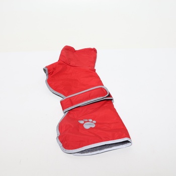 Zimný kabát pre psov Geyecete UK-HY-C1137-Red-XS