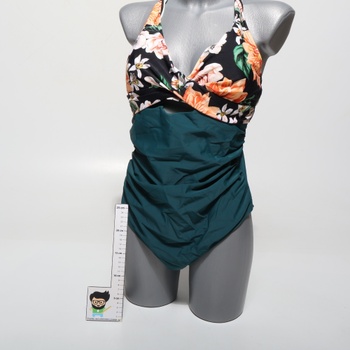 Dámske plavky CUPSHE monokini s korzetom - L