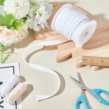 AHANDMAKER 18m bílá polyesterová izolační páska 11mm vázací páska