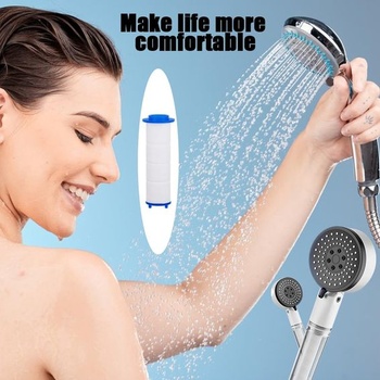 AHANDMAKER 12dílná sprchová filtrační kazeta z PP bavlněného filtru, náhradní patrona, turbo