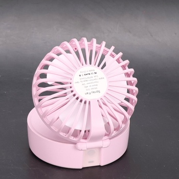 Ručný ventilátor s chladivou hmlou, prenosný mini ventilátor s USB dobíjacím káblom, 5 rýchlostí,