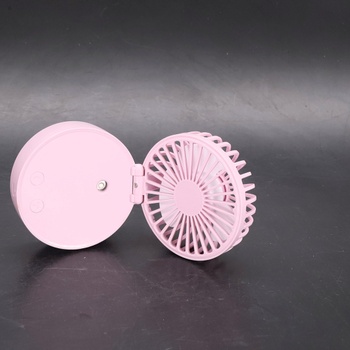 Ručný ventilátor s chladivou hmlou, prenosný mini ventilátor s USB dobíjacím káblom, 5 rýchlostí,