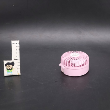 Ruční ventilátor s chladivou mlhou, přenosný mini ventilátor s USB dobíjecím kabelem, 5 rychlostí,