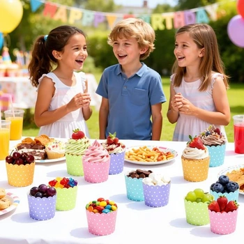 HavaCue 160 ks košíčkov na muffiny, papierové košíčky na muffiny, papierové formy na muffiny