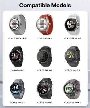 Adaptér nabíjačky typu C pre Coros Pace 2 (balenie 2 ks) coros-2st-silver