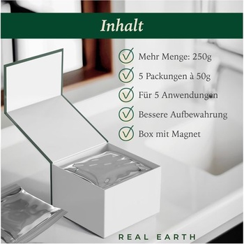 Farba na vlasy Real Earth Henna 250g Organická 100% prírodná. Henna prášok na vlasy - tónovanie v