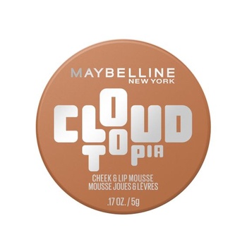 Maybelline New York Cloudtopia Cheek & Lip Mousse, tvárenka a rúž 2 v 1 pre 14-hodinovú výdrž,