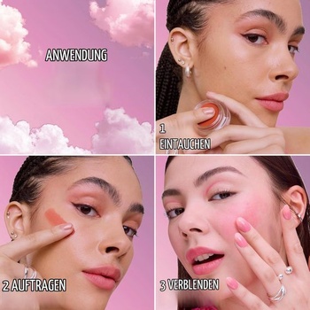 Maybelline New York Cloudtopia Cheek & Lip Mousse, tvárenka a rúž 2 v 1 pre 14-hodinovú výdrž,