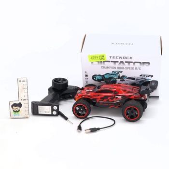Auto na diaľkové ovládanie Tecnock, mierka 1:18, RC auto s pohonom 2 kolies (2WD) s rýchlonabíjaním