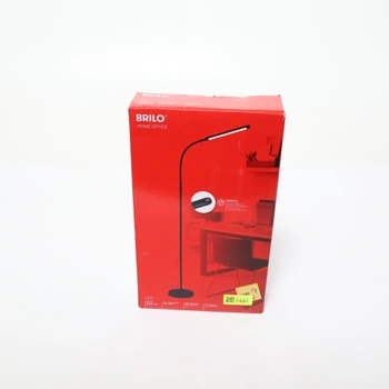 Stojacia lampa Briloner čierna 126.5 cm