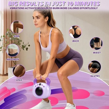 Vibračný kettlebell s 35 úrovňami