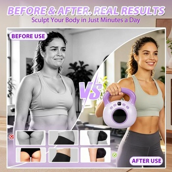 Vibračný kettlebell s 35 úrovňami
