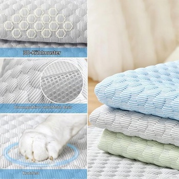 Samochladicí chladicí podložka pro psy, 70x50 cm – Chladicí podložka bez gelu pro kočky s Q-Max