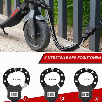 Zámok na bicykel TLGREEN 93cm