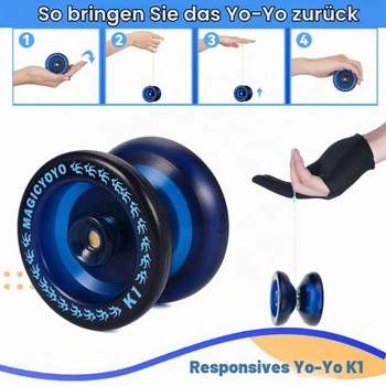 MAGICYOYO Profesionální responzivní jojo pro děti i dospělé, joja pro začátečníky, Magic Yoyo