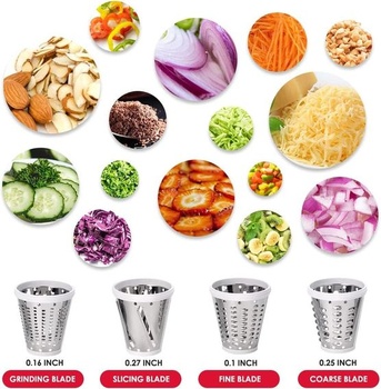 Kráječ zeleniny pro příslušenství KitchenAid, nástavce na krájení/drcení pro mixéry KitchenAid,