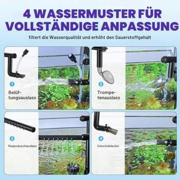 Hygger externí akvarijní filtr 7W-L