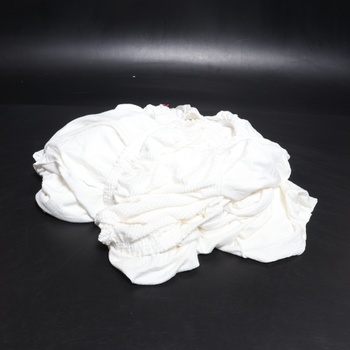 Poťah na sedačku Ystyle biely strečový