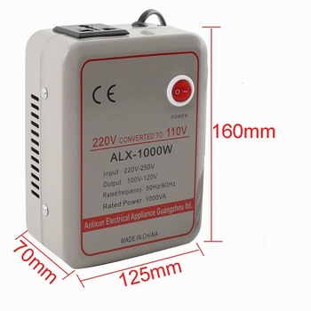 Menič napätia L-home 220V-250V na 100V-120V