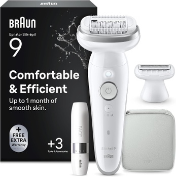 Dámsky epilátor Braun Silk·épil 9 biela/strieb