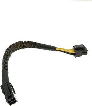 Adaptérový kabel JZK 20cm pro napájecí zdroj ATX ze 4pinového na 8pinový, adaptér pro základní
