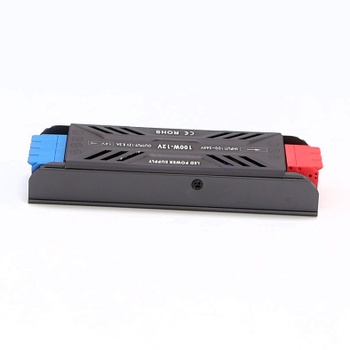 BRIMETI 12V napájecí transformátor 230V až 12V 100W LED driver spínaný zdroj LED transformátor 8,3A