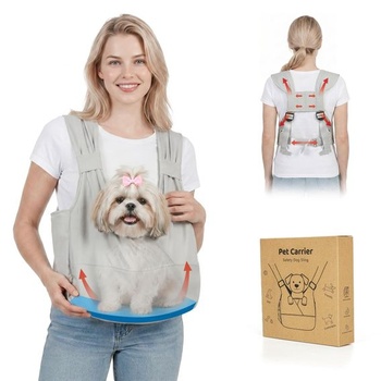 Taška pre psa Supet 135-Bag-DE-Grey-S