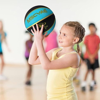 Mini basketbalová lopta, veľkosti 3 a 5 - vnútorná/vonkajšia, pre mládež a detské ruky, veľkosť 3