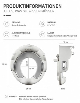 Detské sedátko na WC Gorocking HGZBQ