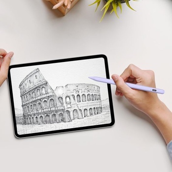 Stylus pro iPad 2018–2025, rychlé nabíjení za 14 minut, Bluetooth pero kompatibilní s iPadem