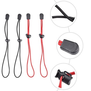 ABOOFAN 4PCS Pracka na batoh Elastické lano Sťahovací kábel Nastaviteľná upevňovacia pracka pre