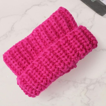 Sada 3 kusů oblečení pro panenky o velikosti 17 cm, včetně kašmírové čepice, sukně a tašky.