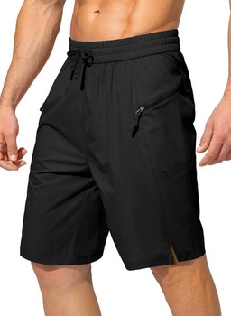 Pánske plavecké šortky Tansozer, rýchloschnúce, s vreckom na zips, bez vnútornej vložky, veľkosť S1