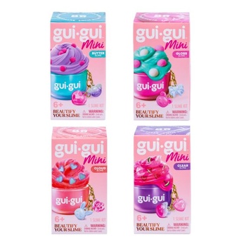 Gui Gui Mini Slime – Sada 4 voňavých zberateľských slizov s…