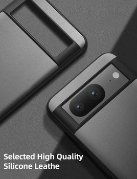 Púzdro X-level pre Google Pixel 8, pravé silikónové kožené púzdro, tenké protišmykové, odolné