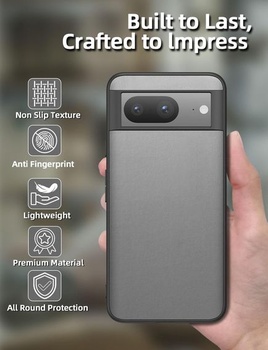 Púzdro X-level pre Google Pixel 8, pravé silikónové kožené púzdro, tenké protišmykové, odolné