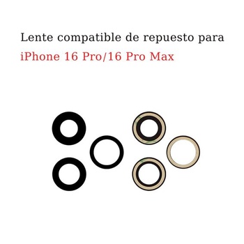 Súprava 3 náhradných objektívov pre iPhone 16 Pro / 16 Pro Max, náhradný objektív s opravným náradím,