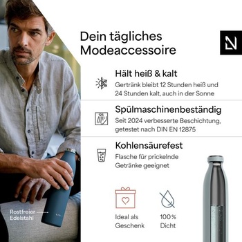 Fľaša na vodu LARS NYSØM 500ml