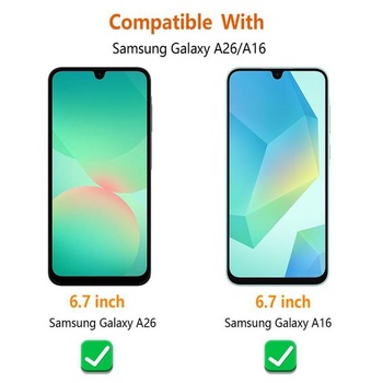 [3 kusy ochranná fólia z tvrdeného skla pre Samsung Galaxy A26 5G, tvrdosť 9H, odolná proti